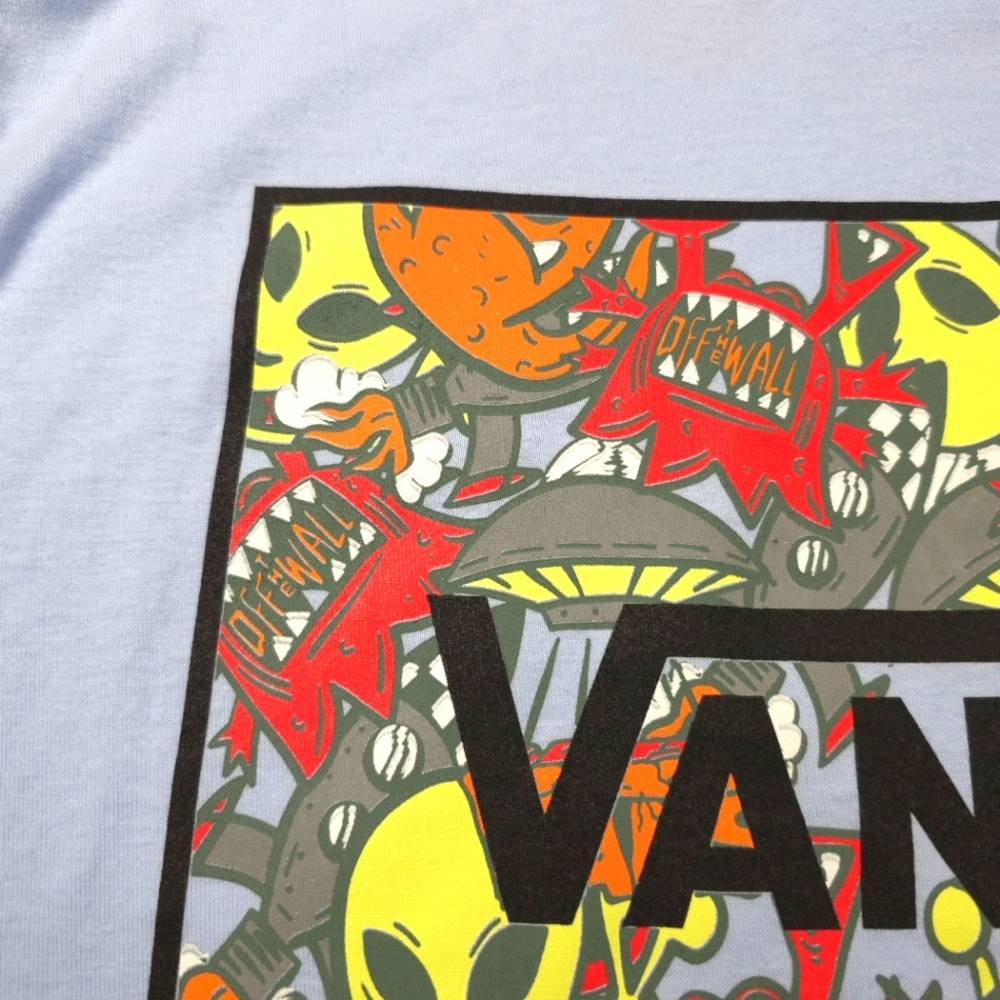 Vans Area 66 SS Tee Light Blue - Picture 5 of 6